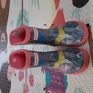 Toddler Hunter rain boots sz 4